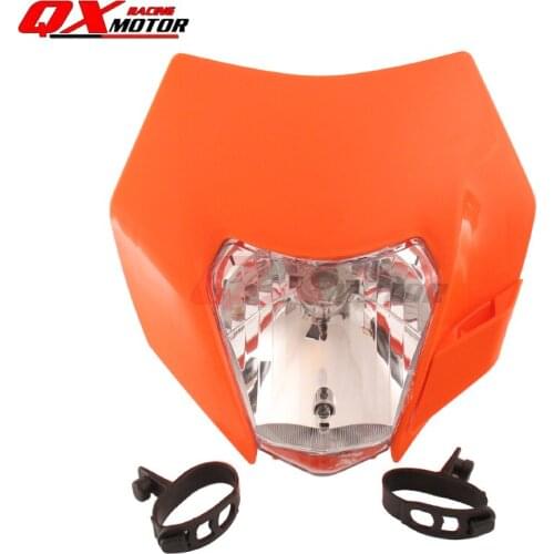 Dirt Bike Motocross Supermoto Motorcycle Universal Headlight 12V 35W For SX SXF EXC XCF SMR Headlamp