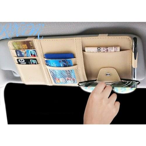 Universal sun visor storage clip for Opel Mokka Corsa Astra G J H insignia Vectra Zafira Kadett Monza Combo Meriva