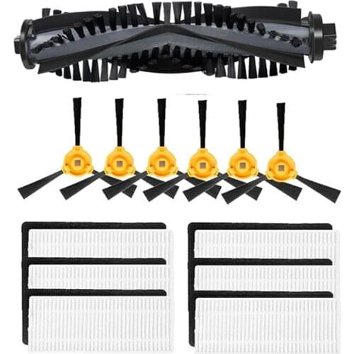 Hepa filter Side brush for Ecovacs Deebot 605 Robotic vacuum cleaner Replacement Brush Roller Spare Parts