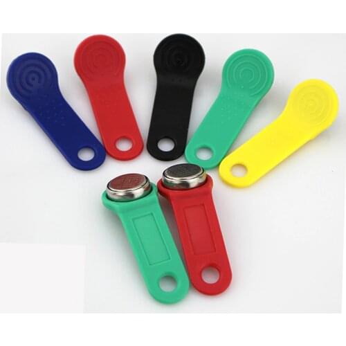 10pcs/lot rewritable RFID Touch Memory TM Key RW1990 iButton Copy Card Sauna Key