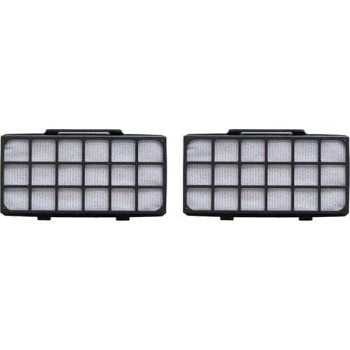 2Pcs Fit For Rowenta RO7611 RO7623 RO7634 Vacuum Cleaner Accessories HEPA Filter Filter Elements Rear Filter
