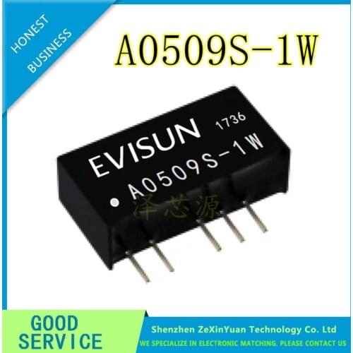5PCS 10PCS 20PCS A0509S-1W A0509S SIP-5 DC-DC boost power module 5V to positive and negative 9V