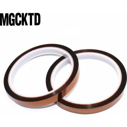 5pcs/lot High-quality BGA Tape temperature Resistant for 3D Printer Heat Tape 10mm x 33M