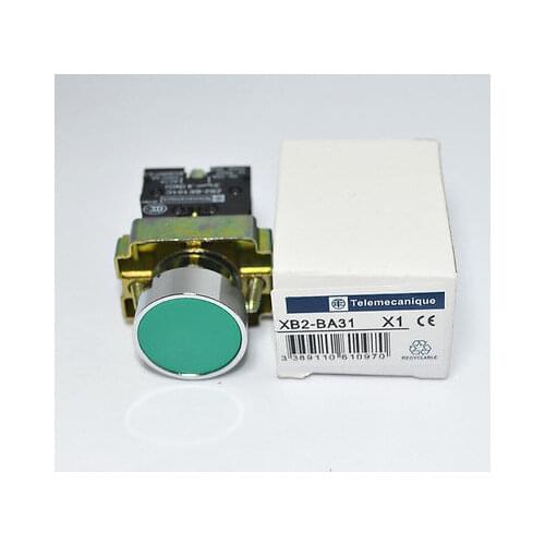 5Pcs XB2BA31C 1NO Push button switch Telemecanique Schneider Electric