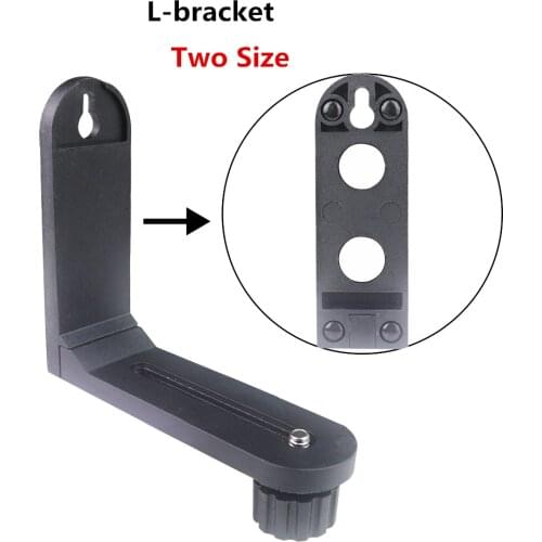 Magnetic Tripod Level Adapter 1/4" Universal L-Bracket 5/8" for Laser Level 360 Rotate Iron Magnet Adsorption Stand Laser Level