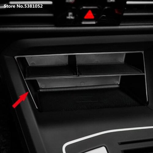 For VW Golf 8 MK8 2020 2021 Accessories Central Control Storage Box Interior Decoration Modification Car Styling