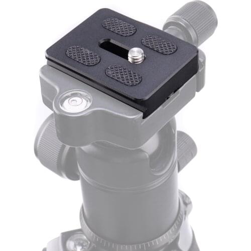 Aluminum QR Quick Release Plate Holder Hand Grip for Arca Swiss Benro RRS KIRK Standard Ballhead