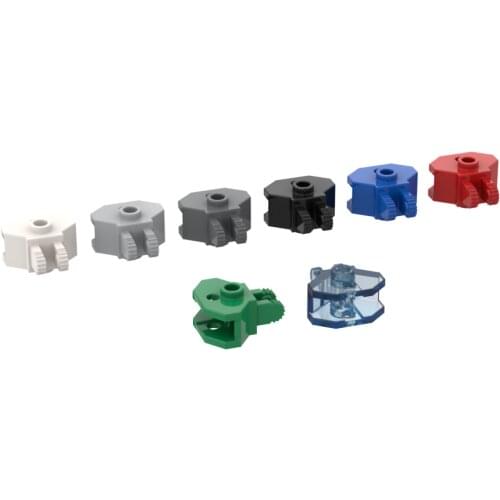 BuildMOC 30396 1 x 2 1x2 hinge For Building Blocks Parts DIY Construction Classic Brand gift Toys