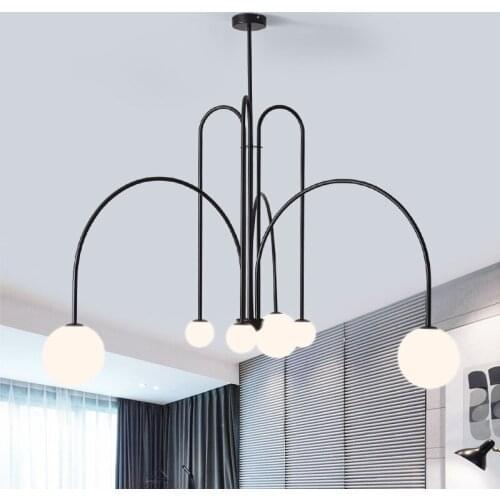 Europe led crystal luminaria pendente chandelier lustre suspension nordic light led wall moon lamp hang retro lamp dining rooom