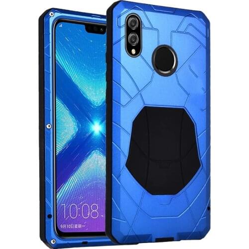 IMATCH Original For Samsung Galaxy A50 A70 A80 A90 Phone Case Hard Aluminum Metal Tempered Glass Cover Heavy Duty Shockproof