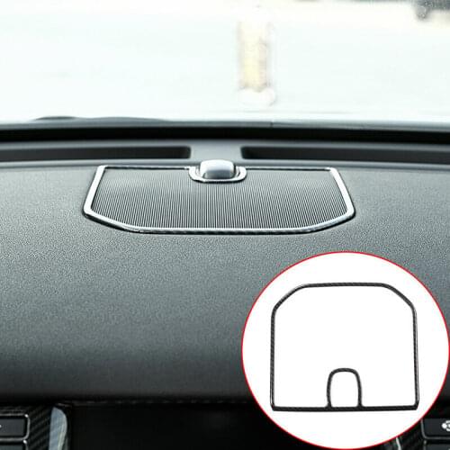 Carbon Fiber For Land Rover Discovery Sport 2015-2018 Dashboard Speaker Frame