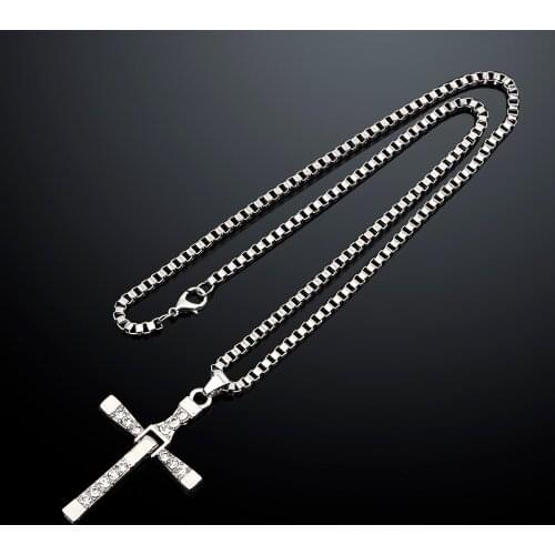 LEEPEE Car Rearview Mirror Hanging Ornaments Auto Interior Accessories Decoration Alloy Christian Cross Car-styling Car Pendant