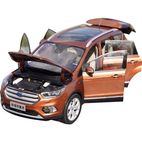 Original factory authentic 1:18 NEW FORD KUGA 2017 version diecast SUV scale car model for collection, birthday gift