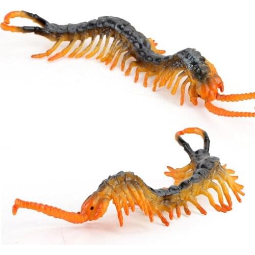 Hot Simulation Wild Insect Animal Simulation Figure Centipede Educational Toy for Children Toy Figure Collection Interactiv Toys