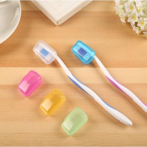 Portable Toothbrush Head Cover Holder Travel Hiking Camping Brush Case Protect Hike Brush Cleaner LX4600