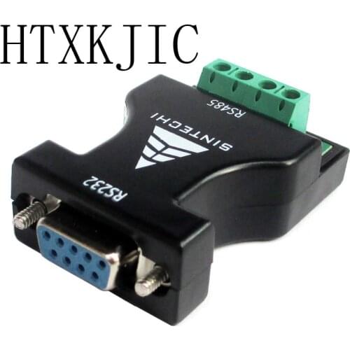 RS-232 RS232 to RS-485 RS485 Interface Serial Adapter Converter NEW