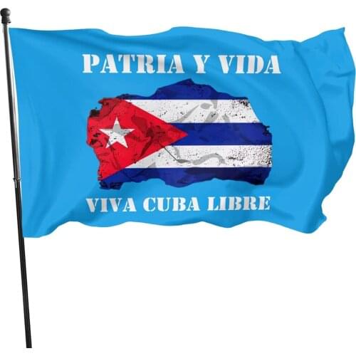 Cuba Libre Flags 3x5 Outdoor/Indoor Holiday Decoration Garden Flag