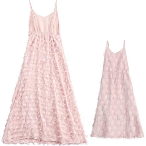 XJYIYUANLC Matching Dresses For Mom And Daughter