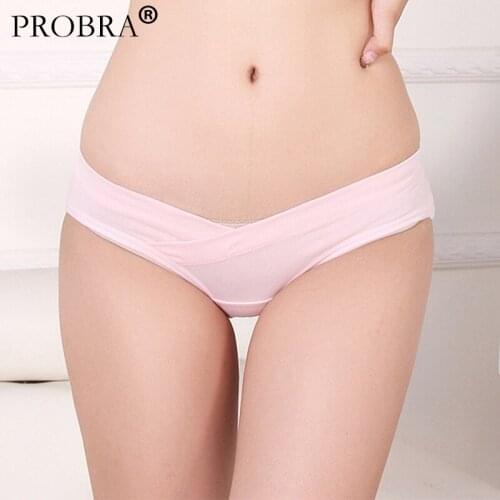 Plus Size Womens Lingerie Low-Rise Belly Bands Support Pregnancy Clothes Seamless Panties Breathable Lady Calcinha Cotton sexy