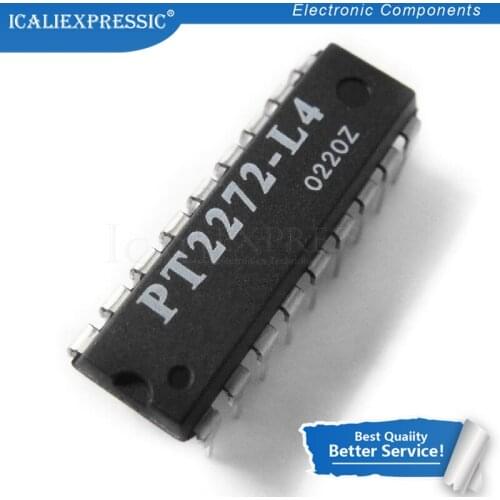 10PCS PT2272-L4 DIP18 PT2272 DIP new and original IC