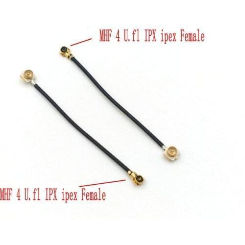 5pcs 0.81cable IPEX Cord IPX Male Plug to MHF 4 U.fl IPX ipex Female Connector 0.81mm RF Pigtail Cable