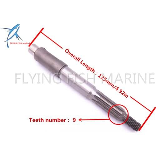 6L5-45611-00 6L5-45611 Boat Motor Propeller Shaft for Yamaha F2.5 3M 3G 3L 3S Outboard Engine