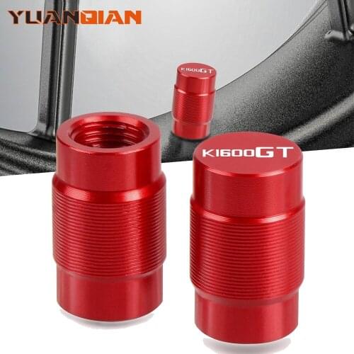 Motorcycle Accessories Couple Aluminum For BMW K K1600GT GT Vehicle Wheel Tire Valve Stem Caps Covers For Universal cycle
