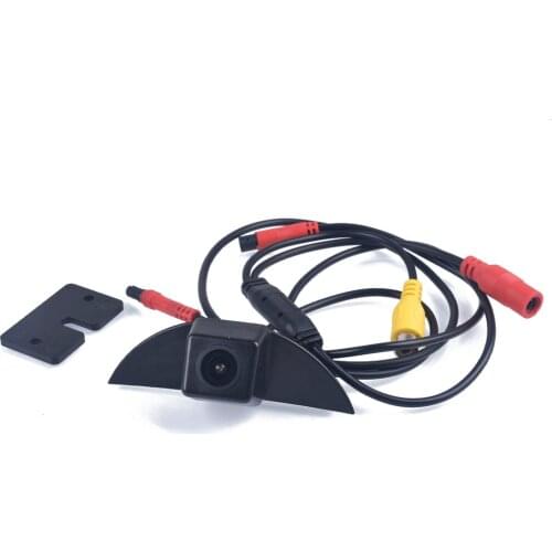 CCD Car Front View Camera for Nissan X-Trail Tiida Qashqai Geniss Pathfinder Pulsar