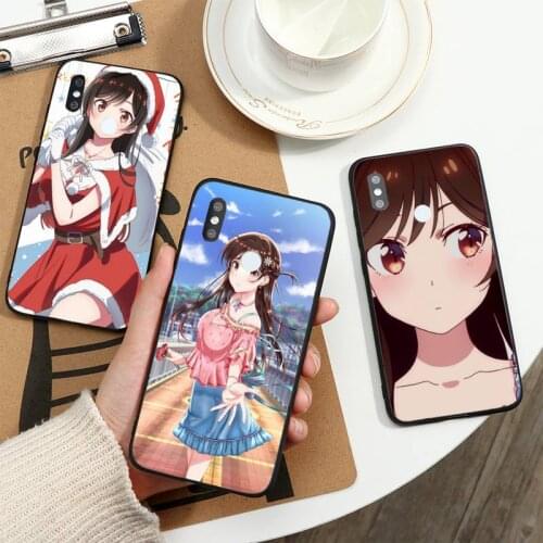 Rent Girlfriend Chizuru Mizuhara anime Phone Case For Xiaomi Redmi 7 8 9t a3 9se k20 mi8 max3 lite 9 note 9s 10 pro