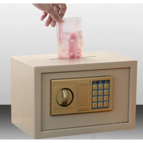 Electronic Piggy Bank Adults Large Money Box Money Safe Money Box Password Coin Bank Metal Money Box Gift Cofre Money Box DA60CX