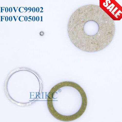 ERIKC Common Rail Injector Repair Kits F 00V C99 002 + F 00V C05 001 (steel 1.34mm) Injector Overhaul Kit F00VC99002 F00VC05001
