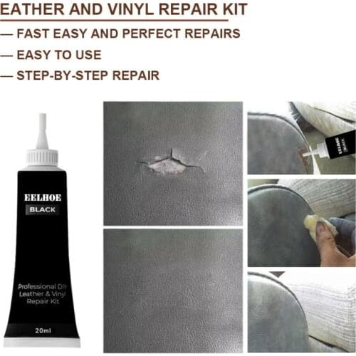1pc Advanced Leather Repair Gel Car Seat Home Leather Complementary Color Repair Paste 20ml No Harm Chemical Cleaner TSML1