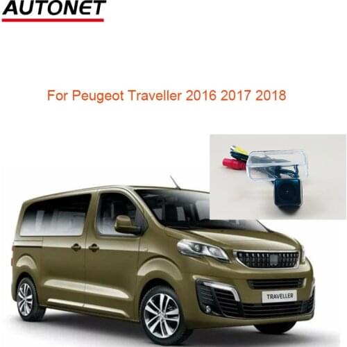 HD 1280*720 Rear View Camera For Peugeot Traveller 2016 2017 2018 CCD nightview license plate camera/CCD cam