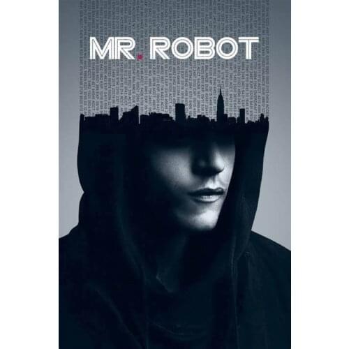 Lot style Choose Mr. Robot TV Art print Silk poster Home Wall Decor