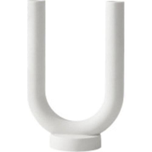 Candle Holder Ceramic Candlestick Minimalist Candle Holder Creative Tealight Holder Candle Stand Desktop Type