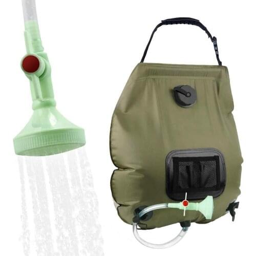 Portable 20L Solar Energy Heated Shower Bag Pouch for Outdoor Travel Camping for Camping Hiking Camping Equipment tool
