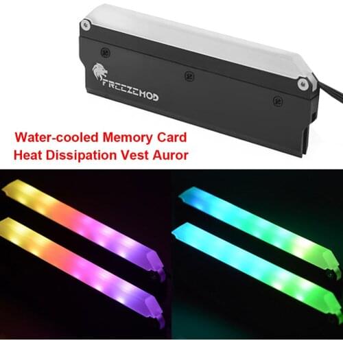 FREEZEMOD MEO-RGBM RAM Cooler ARGB Desktop Memory Heatsink Heat Spreader