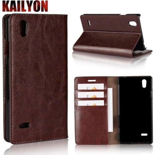 For ZTE MONO MO-01J Case Luxury Flip Genuine Leather Phone Cove Fundas Para Coque Capa For ZTE MONO MO-01J