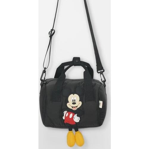 Disney new girl handbag children storage bag girls cartoon Mickey mouse bowling bag