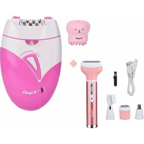 USB Rechargeable Women Epilator Electric Female Hair Removal Bikini Trimmer Legs Body Shaver Bikini Trimmer Depilator Depilatory