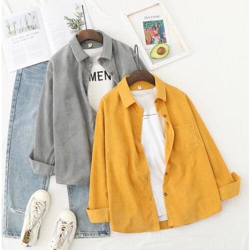 XEJ Women's Corduroy Shirts