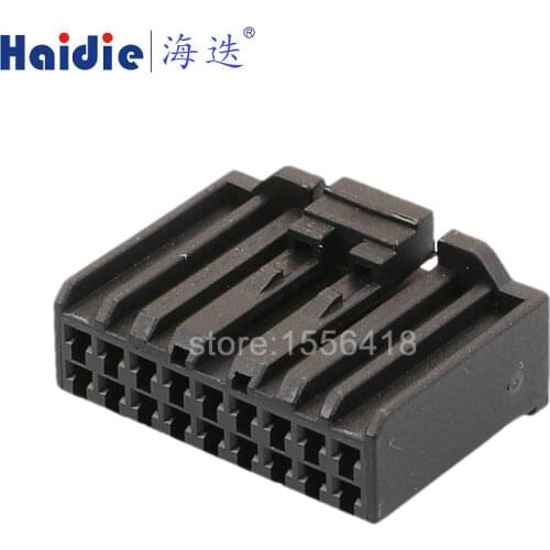 2sets auto 18pin plastic housing plug wire electric cable unsealed connector