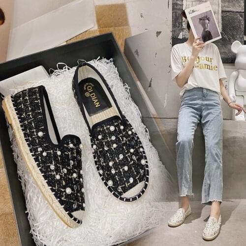 2021 loafers women shoe Spring mesh Breathable Women Flats Handmade sewing Loafers Slip on Lightweight Boat Shoes Ladies A2-01