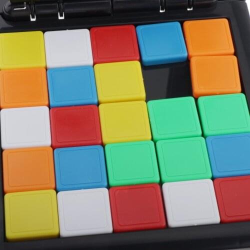 3D Jigsaw Race Board Game Cube Activity Family Party Games Toy