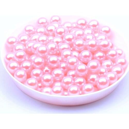 No Hole 8mm 1000pcs Many Colors To Choose No Hole Round Pearls Imitation Pearls Craft Art Beads Nail Art Decorate DIY