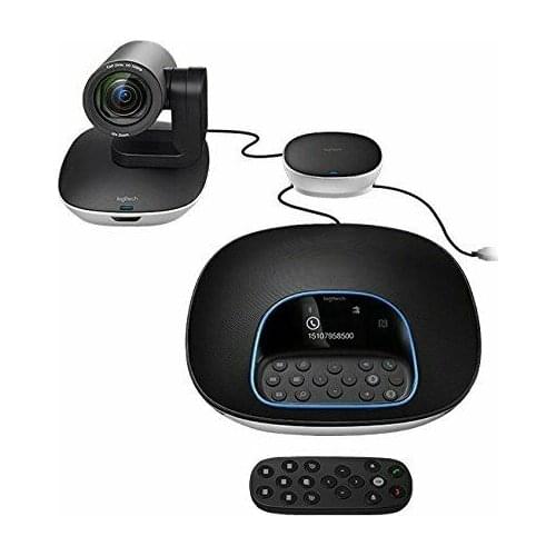 CC3500e Group Video Conferencing Bundle with Expansion Microphone HD 1080p Logitech Webcam