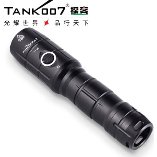 TANK007 UC17 mini Rechargeable Cree XM- L2 T6 800 lumens Led Flashlight for Outdoor Camping and Searching by 18650 Battery