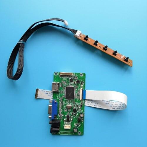 For 15.6" LED 1920X1080 LP156WF6(SP)(B5)/LP156WF6(SP)(K4) LCD EDP Controller Board display cable driver Kit VGA 30pin