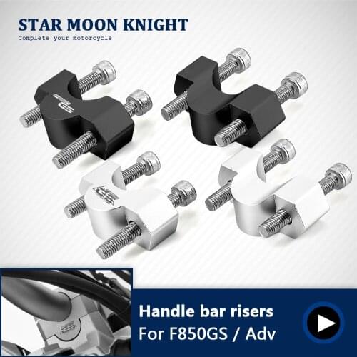 CNC Motorcycle Riser Lifting Handlebar Clamp For BMW F850GS F850 GS Adventure 2018 2019 Handlebar Riser Motocross Parts