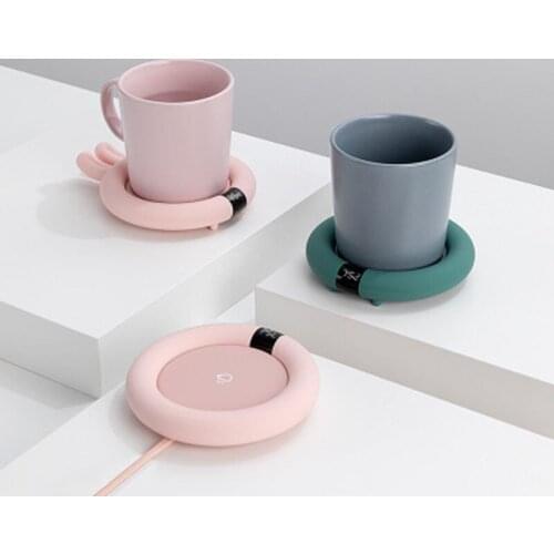 3 Life Smart Touch Heating Coasters Adjustment 3 Gear Constant Temperature Cup Warmer Heating Mat Pad Fast Heater Heating Cup